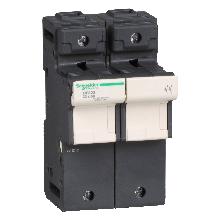 Portafusibile TeSys DF 125A - fusibile 22x58 2P - SCHNEIDER ELECTRIC DF222 product photo