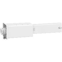 Canalis - Unit?  alimentazione per KBA - 40 A - Montaggio a sx - Bianco - SCHNEIDER ELECTRIC KBA40ABG4TW product photo