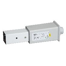 Canalis - Alimentazione KBB - 40 A - Montaggio a dx - Bianco - SCHNEIDER ELECTRIC KBB40ABD4W product photo