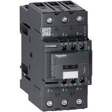 TeSys D Green contattore - 3P - <lt/>= 440 V - 40 A AC-3 - 24 V DC - SCHNEIDER ELECTRIC LC1D40ABBE product photo