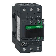 Contattore TeSys D Green contattore - 3P - <lt/>= 440 V - 40 A AC-3 - 24 V DC - SCHNEIDER ELECTRIC LC1D40ABBE product photo