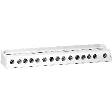 Barretta di neutro aggiuntiva - 125 A - 15 connessioni - SCHNEIDER ELECTRIC LGYN12515 product photo