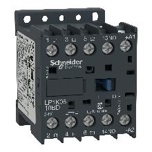 Contattore TeSys LP1-K - 3 poli - AC3 440V 6 A - 24 V CC - SCHNEIDER ELECTRIC LP1K0610BD product photo
