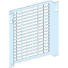 Piastra di fondo preforata rientrata 4M L250 - SCHNEIDER ELECTRIC LVS03176 product photo