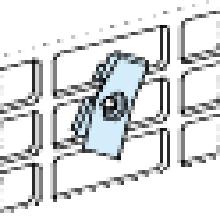 20 Dadi/Piastra di fondo preforata M6 - SCHNEIDER ELECTRIC LVS03182 product photo