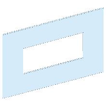 Piastra frontale comm Monoblocco INS250 - SCHNEIDER ELECTRIC LVS03247 product photo