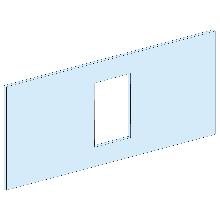 Piastra frontale INS320/630 H - SCHNEIDER ELECTRIC LVS03271 product photo