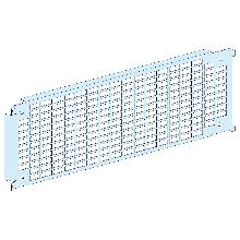 Piastra di fondo preforata 4M  + 4 traverse - SCHNEIDER ELECTRIC LVS03571 product photo