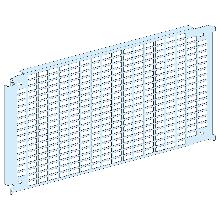 Piastra di fondo preforata 6M  + 4 traverse - SCHNEIDER ELECTRIC LVS03572 product photo