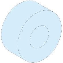Distanziale in rame per Polybloc 250A - SCHNEIDER ELECTRIC LVS04037 product photo