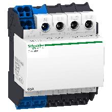 Blocco di distribuzione, Linergy DX, 4P, 63A, 4 moduli, 24 fori, attacco rapido superiore - SCHNEIDER ELECTRIC LVS04040 product photo