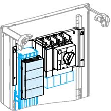 Blocco alimentazione universale 400-630A per powerclip - SCHNEIDER ELECTRIC LVS04074 product photo