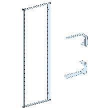 Cornice supporto piastre frontali L400 - SCHNEIDER ELECTRIC LVS08564 product photo