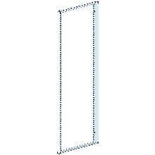 CORNICE SUPPORTO PIASTRE FRONTALI L650 - SCHNEIDER ELECTRIC LVS08566 product photo