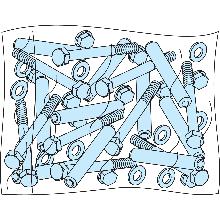 viti per associazione strutture 10pz - SCHNEIDER ELECTRIC LVS08718 product photo