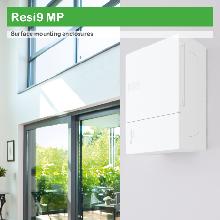 Centralino RESI9 MP PARETE 3R 12 Moduli PORTA BIANCA - SCHNEIDER ELECTRIC MIP10312 product photo