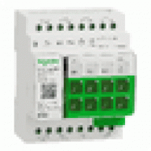 INTERRUTTORE PRINCIPALE/VENEZIANA MASTER C COMMUTAZIONE/VEN 8/4CH16A SPACELOGIC KNX - SCHNEIDER ELECTRIC MTN6705-0008 - SCHNEIDER ELECTRIC MTN6705-0008 product photo