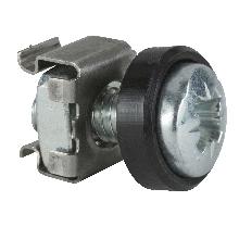 Set di 50 viti M6 con rondelle e dadi a gabbia per 9,5 mm - SCHNEIDER ELECTRIC NSYGFR95M65 product photo