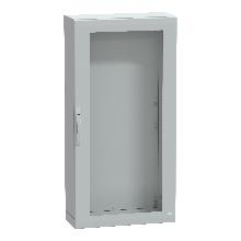 Armadio in poliestere con porta trasparente 1500x750x320 IP65 RAL 7035 - SCHNEIDER ELECTRIC NSYPLA1573TG product photo
