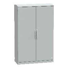 Armadio in poliestere con porta liscia IP54 1500x1000x420 RAL 7035 - SCHNEIDER ELECTRIC NSYPLAZT15104G product photo