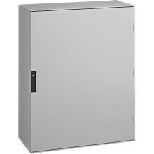 Cassa in poliestere 1055x850x350 IP66 RAL 7035 - SCHNEIDER ELECTRIC NSYPLM108G product photo