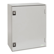 VIDEO CASSETTA POLIESTERE A PARETE THALASSA PLM PORTA PIENA 647X436X250MM IP66 IK10 RAL 7035 - SCHNEIDER ELECTRIC NSYPLM64G - SCHNEIDER ELECTRIC NSYPLM64G product photo