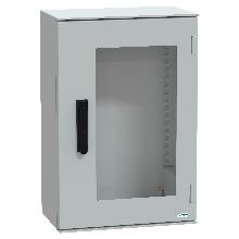 Cassa in poliestere 645x435x250 IP66 RAL 7035 - SCHNEIDER ELECTRIC NSYPLM64TVG product photo