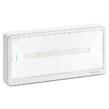 Plafoniera di emergenza Exiway Light, IP65, Autoalimentato Autodiagnosi Activa, SE-SA, 110/90/70/50 lm SE, 70lm SA, 1/1,5/2/3h - SCHNEIDER ELECTRIC OVA44111 product photo