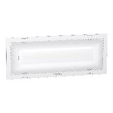 Plafoniera emergenza Exiway Trend, IP42, Autoalimentato Autodiagnosi Connesso Activa-link, SE-SA, 1250/860/660/530lm SE, 550lm SA, 1/1,5/2/3h - SCHNEIDER ELECTRIC OVA47024 product photo