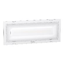 Plafoniera emergenza Exiway Trend, IP65, Autoalimentato Standard, SE-SA, 500/400/300/250lm SE, 230lm SA, 1/1,5/2/3h - SCHNEIDER ELECTRIC OVA47025 product photo