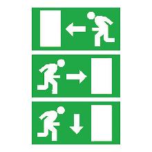 3 PITTOGRAMMI DX+SX+BS RILUX LED T5 - SCHNEIDER ELECTRIC OVA53200 product photo