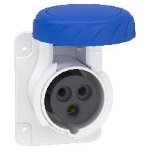 Presa fissa BT da incasso diritta IP67 16A 220V 2PT cablaggio rapido - SCHNEIDER ELECTRIC PKY16G723 product photo