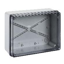 SCATOLA DERIVAZIONE 190X140X70 IP55 TRASPARENTE - SCHNEIDER ELECTRIC SL00957 product photo