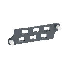 Supporto per 6 bussole LC Dplx - SCHNEIDER ELECTRIC VDIM155061 product photo