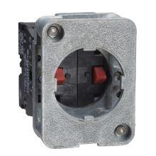 Contatti ad impulso - 1 NC - montaggio frontale, interasse 30 O 40 MM - SCHNEIDER ELECTRIC XACS412 product photo