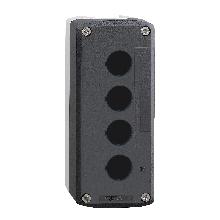 Pulsantiera vuota XAL-D - plastica - 4 fori - SCHNEIDER ELECTRIC XALD04 product photo