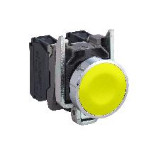 PULSANTE GIALLO - SCHNEIDER ELECTRIC XB4BA51 - SCHNEIDER ELECTRIC XB4BA51 - SCHNEIDER ELECTRIC XB4BA51 product photo