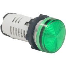 Lampada spia - LED - verde - 120 V - SCHNEIDER ELECTRIC XB7EV03GP product photo