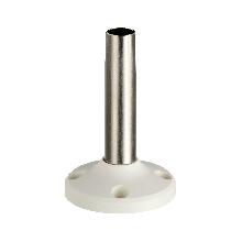 Tubo di supporto c/base di fissaggio l=100mm - alluminio bianco - XVM - SCHNEIDER ELECTRIC XVMZ02 product photo