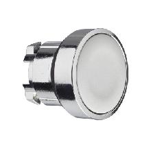 Testa pulsante D. 22  - ad impulso - filoghiera - grigia - senza marcatura - SCHNEIDER ELECTRIC ZB4BA8 product photo