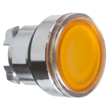 TESTA PULSANTE LUMINOSO GIALLO LED - SCHNEIDER ELECTRIC ZB4BW353 - SCHNEIDER ELECTRIC ZB4BW353 product photo