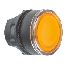 Testa pulsante luminoso D.22 - GIALLO - SCHNEIDER ELECTRIC ZB5AW35 product photo