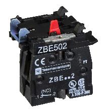 Elemento di contatto - ZBE D.22 - 1NC - SCHNEIDER ELECTRIC ZBE502 product photo
