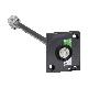 Manovra rotativa laterale rinviata dx - nera - INS40..160 - SCHNEIDER ELECTRIC 28943 product photo Photo 01 2XS