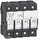 Portafusibile TeSys DF 32A - fusibile 10x38 3P+N - SCHNEIDER ELECTRIC DF103N product photo Photo 01 2XS
