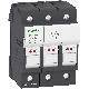 Portafusibile TeSys DF 32A - fusibile 10x38 3P con LED - SCHNEIDER ELECTRIC DF103V product photo Photo 01 2XS