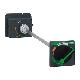 Manovra rotativa rinviata, ComPacT NSX100/160/250 retraibile, manovra nera, lunghezza albero telescopico da 248mm a 600 mm, IP55 - SCHNEIDER ELECTRIC LV429343T product photo Photo 01 2XS