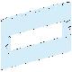 Piastra frontale modulare 4M L250 - SCHNEIDER ELECTRIC LVS03214 product photo Photo 01 2XS
