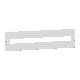 PIASTRA FRONTALE MODULARE 4M L850 - SCHNEIDER ELECTRIC LVS03217 product photo Photo 01 2XS
