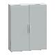 Armadio in poliestere con porta liscia 1250x1000x320 IP65 RAL 7035 - SCHNEIDER ELECTRIC NSYPLA12103G product photo Photo 01 2XS